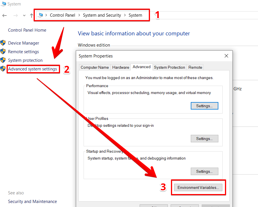 how to add environment variable for maven