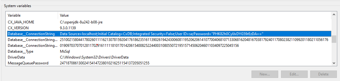 Update SQL password using SQL authentication